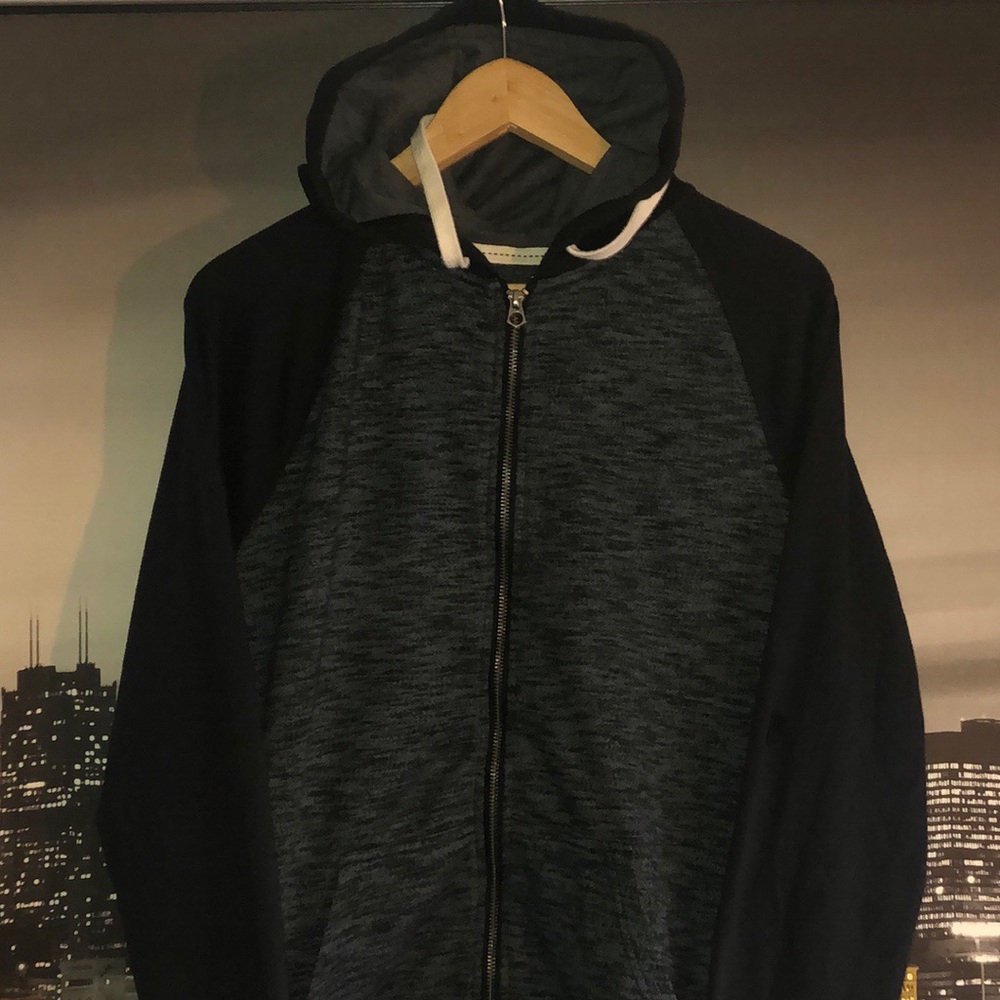 Urban pipeline Zip up Hoodie.